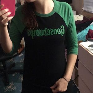 Goosebumps Tops - Goosebumps baseball shirt Goosebumps Tops - Goosebumps baseball shirt